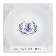 Sasha Nicholas Large Serving Bowl Basket Weave